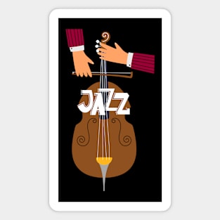 jazz contrabassist playing Magnet